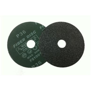 China High Efficiency Silicon Carbide Fiber Disc Fiber Polishing Sanding Disc For Stainless Steel Metal for sale