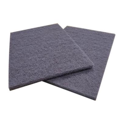 China Industrial Metallic Surface Quality Assurance Brown Polishing Wet And Dry Scouring Pad For Object Polishing for sale