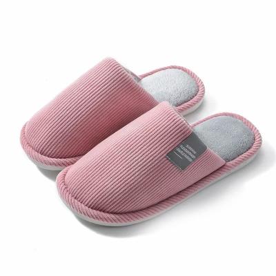 China Comfortable men and women with the same quality home cotton mop winter cotton slippers for sale