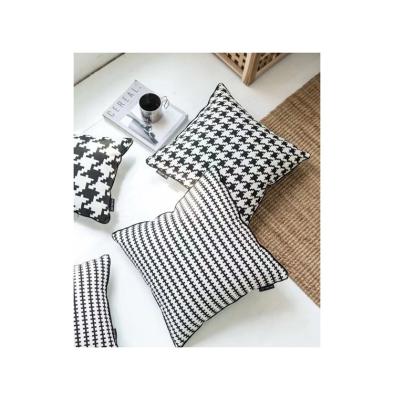 China Comfortable stripe design plaid cushion sofa tile elegant warm collection tiles for sale