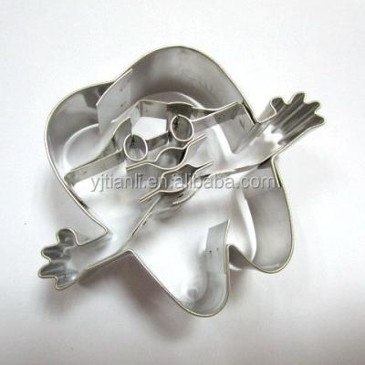 China Disposable Christmas Stainless Steel Tooth Shape Cookie Mold with Good Price for sale