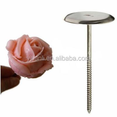 China High Quality Disposable Cake Ice Cream Flower Decorating Stand Nail for sale