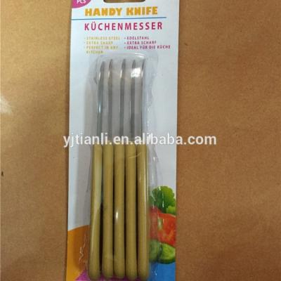 China Best Disposable Knife New Style Kitchen Stainless Steel Fruit Knife for sale