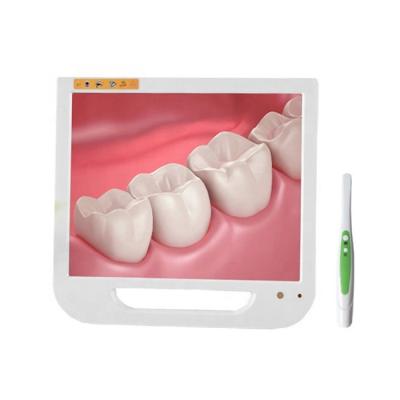 China Metal Touch Screen Wireless WIFI Dental Equipment LCD Intraoral Camera With 17 Inch LCD Monitor for sale