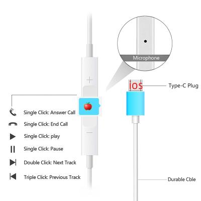 China OEM In-Ear Earbuds Wired Earphone For Iphone 11 8 7 5 Earbuds 3.5 Mm White For Apple Headphones Earphone Jack for sale