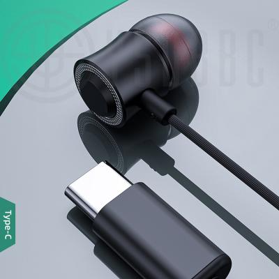 China Full Function In-Ear YT03 TYPE-C Digital Earphones Plug And Play Original Wired Cable Headset Handsfree Music Call Talk for sale