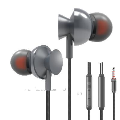 China Perfect Sound A1 Noise Cancel Sport Stereo Metal Bass Earphones Wired Headphones With Microphone Wried Earphone for sale