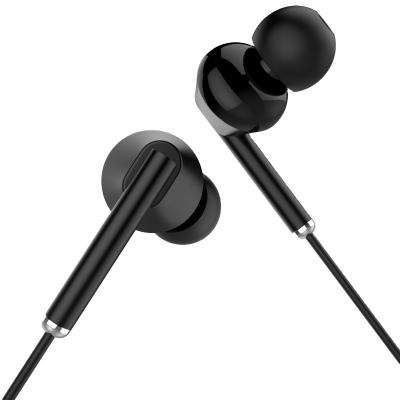 China 2021 Portable In-ear Earphone In Ear Sport Stereo Earphone Wholesale Real Wired Earbuds for sale