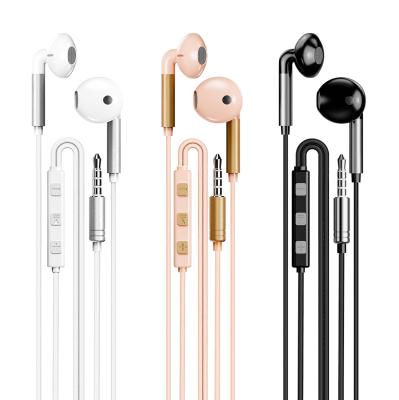 China Powerful Bass Stereo Noise A13 Earbuds Headphones Pack Wired Earbud With Bass Stereo Noise Blocking Heavy Microphone for sale