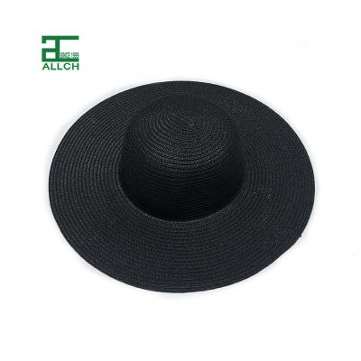 China Character ALLCH RTS Straw Boater Hat Wholesaleto Decrate Beach Hats For Women Soft Straw Hat Sunshade for sale