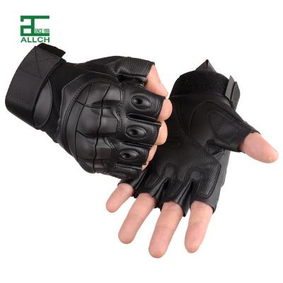 China Durable ALLCH Special Forces Male Fingers Half Fighter Boxing Training Outdoor Sports Cycling Military Fitness Training Gloves for sale