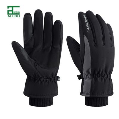 China Waterpoof ALLCH Custom Design Non Slip Outdoor Warm Winter Cycling Gloves Waterproof Thick Thinsulate Touch Screen Sport Ski Gloves for sale