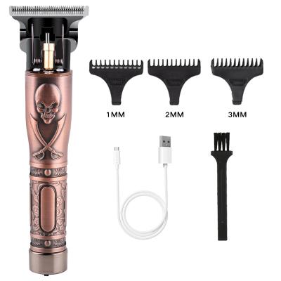 China Unique Private Electric Rechargeable Hair Cutter Men's Hair Clipper Safety Shape Safety Cordless Professional Trimmer for sale