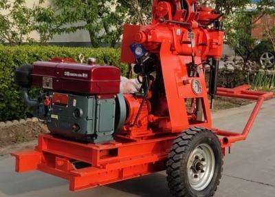 China Small 75mm Soil Test Drilling Machine Hydraulic Water Pump Spt for sale