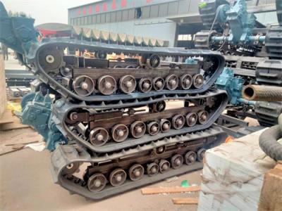 China Custom Loading Crawler Track Undercarriage For Carrying Different Drilling Rigs for sale