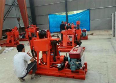 China High Performance Core Drill Rig 100-180 m Deepth With Hydraulic Automatic Feeding Device for sale