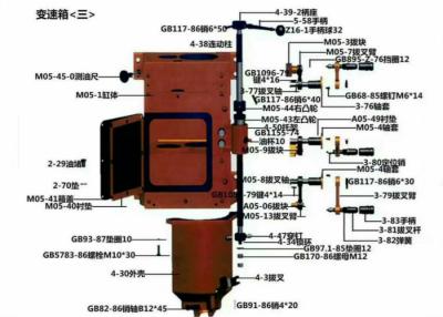 China XY-1A High Speed Drill Gyrator Assembly / Drilling Rig Components For Drilling Rig for sale