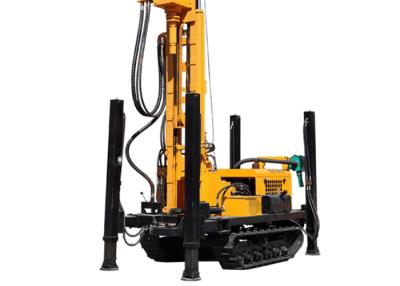 China Water Well Crawler Pneumatic Drilling Rig Machine 400m for sale