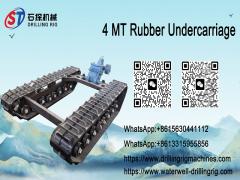 Easy Movement Durable Crawler Rubber Track OEM Good Stability