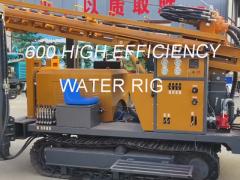 0-600M Pneumatic Drilling Rig For Deep Water Well