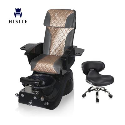 China Shiatsu Massage +Vibration Massage Hisite Nail Salon Furniture Shiatsu Massage Manicure And Pedicure Spa Chair for sale