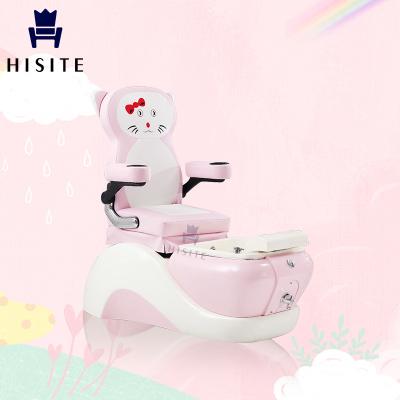 China Hisite Beauty Salon Kids Foot Spa Chair Nail Salon Butterfly Kids Spa Pedicure Massage Modern Luxury Modern Luxury Chair for sale