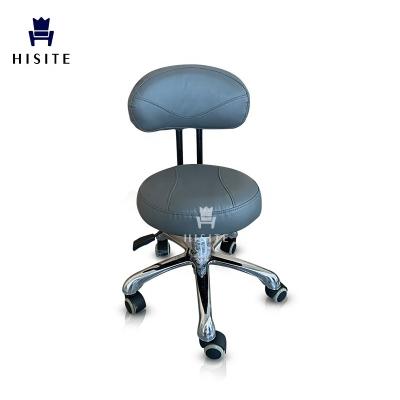 China Durable Beauty Salon Hisite Technician Stool Pedicure Foot Spa Chair For Nail Salon for sale