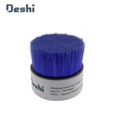 China Paint Brush Factory Supply Light Purple Tapered Hollow Brush Filament for sale