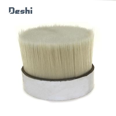 China Pale Golden Bristles Tapered Filament Brush for Brush for sale