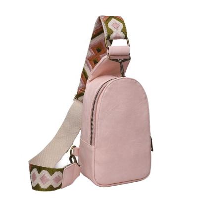 China Women Small Trunk Bag Waterproof Sling Bag Cross - PU Leather Body Satchel Daypack For Lady Shopping Travel Fashion Shoulder Strap for sale