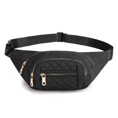 China Water Proof One Shoulder Bag Multi Functional Outdoor Simple Running Sports Fanny Waist Bag For Women for sale