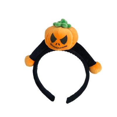 China Halloween Pumpkin Headbands Hair Accessories Hair Accessories Make Fun Creative Headband Headdress Activity Hair Accessories for sale