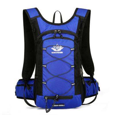 China Custom Waterproof Fashion Bicycle Hydration Riser Pack Bags Hydration Outdoor Riser Recycling Backpack With Water Bladder for sale