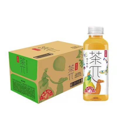 China 500ml*15 Bottles / Box High Quality Organic Green Tea Craft Scented Grapefruit Green Tea 4 for sale