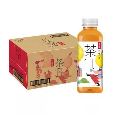 China Wholesale Black Tea Lemon Black Tea Drinks 500ml*15 Bulk Bottles / Cans for sale