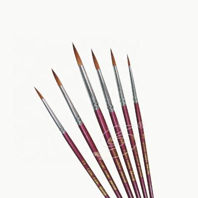 China Painting Detail Oil Painting Brush Set Miniature Brushes for Art Painting Acrylic Watercolor Oil for sale