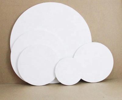 China Round Shape Painting Blank Stretched Canvas Cloth For Paintings for sale