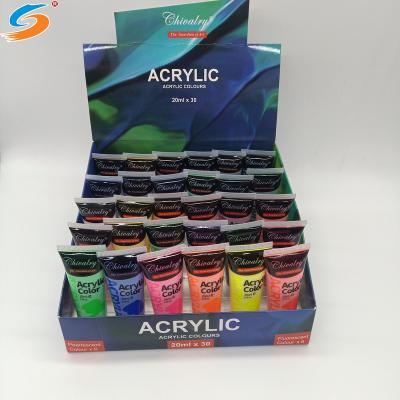 China Professional 20ml 30colors kids/students/beginners acrylic paint set for art for sale