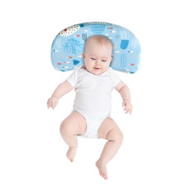 China Hottest Massage Baby Shape Silicone Rubber Baby Head Washable Head Shaping Pillow for sale