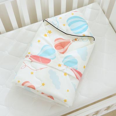 China Anti-Static Luxury Organic Cotton Baby Blanket With Hood Baby Hooded Blanket for sale