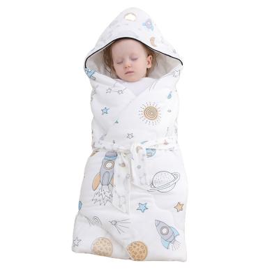 China Anti-Static Hot Selling Super Soft Baby Blanket With Hood Baby Hooded Blanket for sale