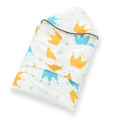 China 2021 New Style High Quality 100% Cotton Baby Blanket Anti-static Custom Baby Blanket With Hood for sale