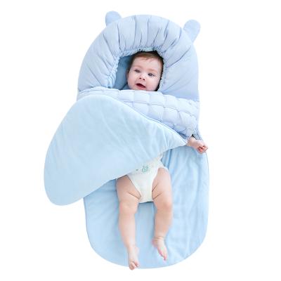 China Winter Anti-wind Sleepsacks Stroller Baby Warm Soft Windproof Infant Breathable Baby Sleeping Bags for sale