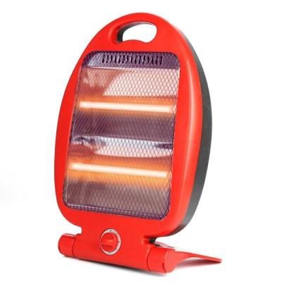 China Hot Sale Portable Electric Room Heater Household Space Heater 400w 800w Mini Infrared Quartz Heater Fan for sale