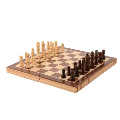 China New 2021 Eco-Freindly Pawns Wholesale Custom Wooden Chess Pieces Tournament Wooden Chess Set for sale