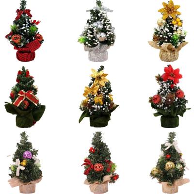 China Christmas Ornaments Wholesale Various Colors 20cm Christmas Tree Decoration Christmas Tree Ornaments Christmas Tree for sale