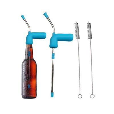 China CustomBbeer Viable Snorkel Silicone, Beer Snorkel Timer, Party Beer Snorkel Connector Beer Snorkel for sale