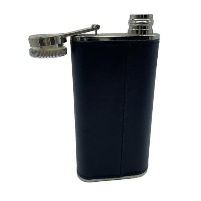 China Traditional Leather Hip Flask, Hip Flask Stainless Steel Liquor Flasks Hip Flask, 6OZ Hip Flask Liquor Flask Hip Flask Box for sale