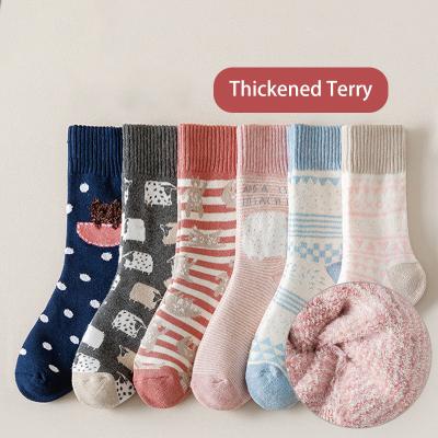 China Winter Cute Japanese Thin Section Sweat-absorption Middle Tube Ladies Socks Soft Pure Cotton Deodorant Socks for sale