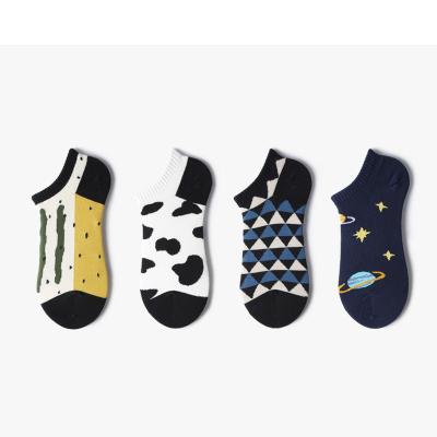 China Wholesale Soft Embroidery 2022 Custom Cartoon Spring And Autumn Softest Socks for sale